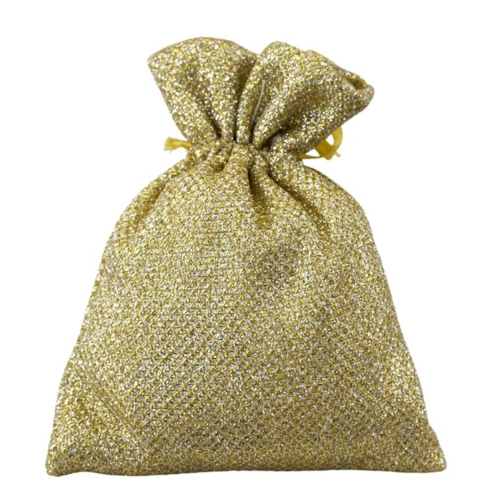 SACCHETTO ORO 10X13CM